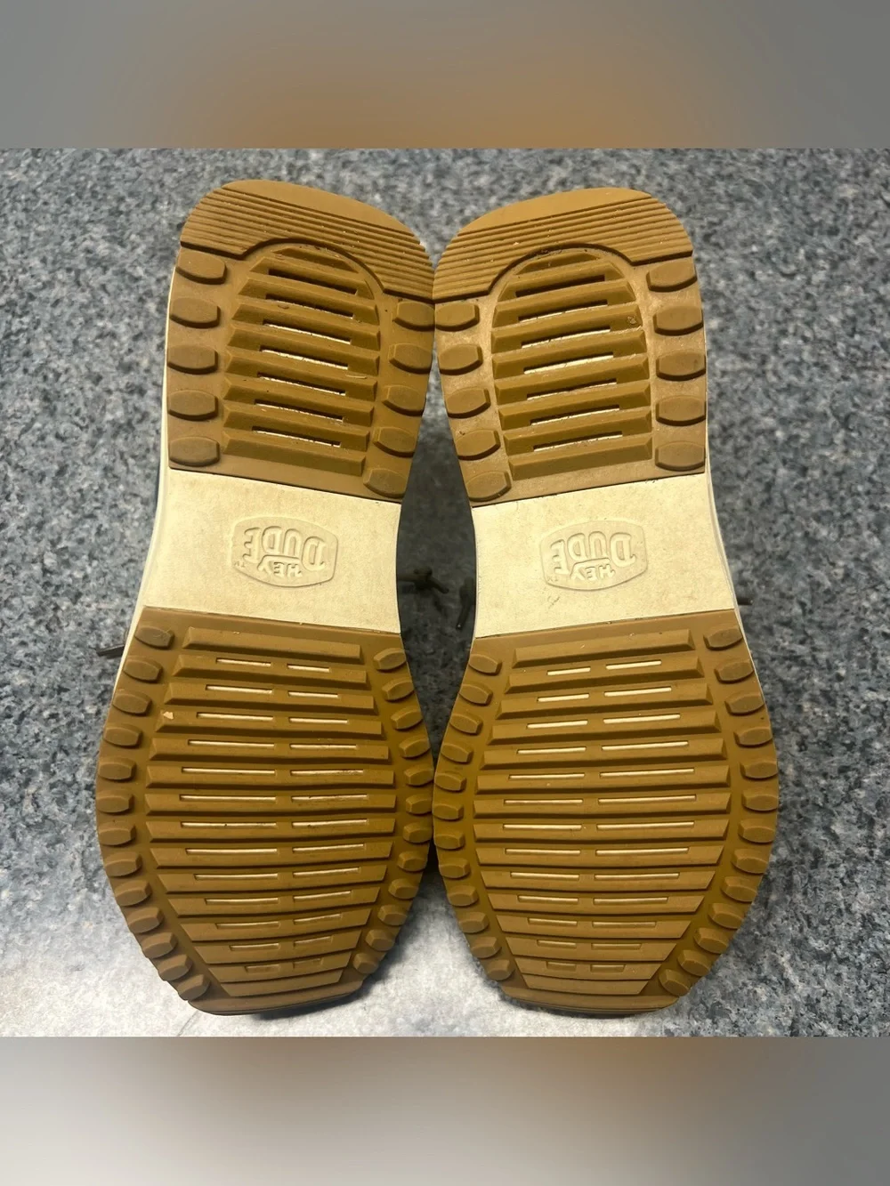 Hey Dude Tahoe Classic Taupe Grey High-Top Leather Boots | Men’s Size 8